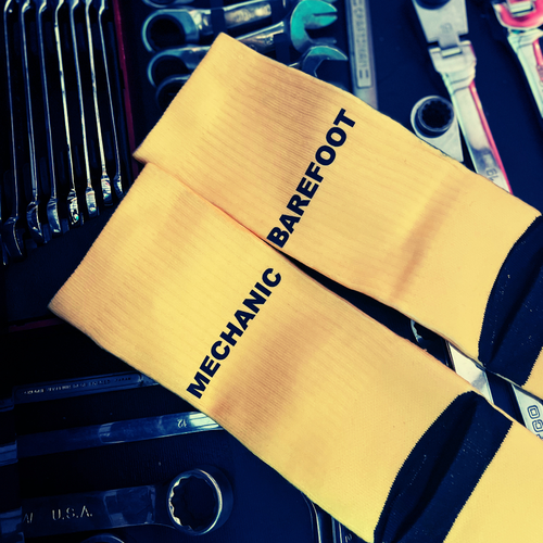 Never Skip Lug Nut Day – Custom Mechanic Socks