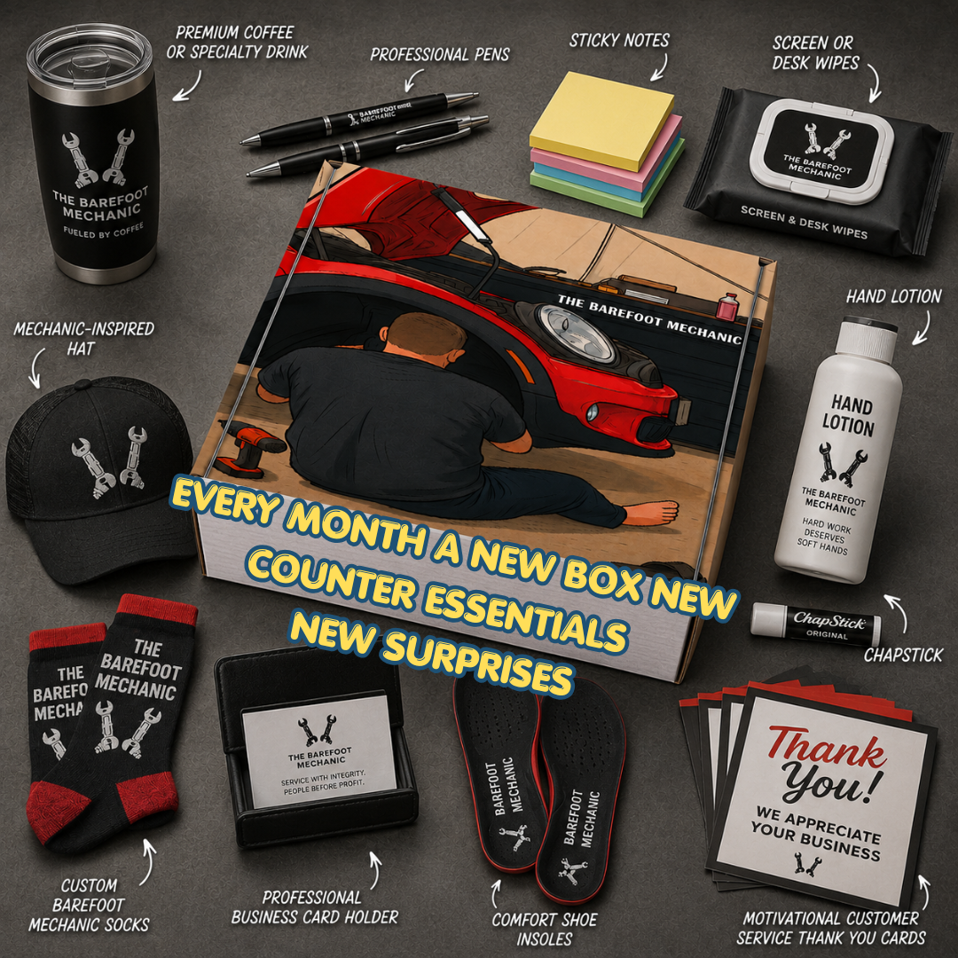 ☕ THE SERVICE ADVISOR BOX MONTHLY SUBSCRIPTION
