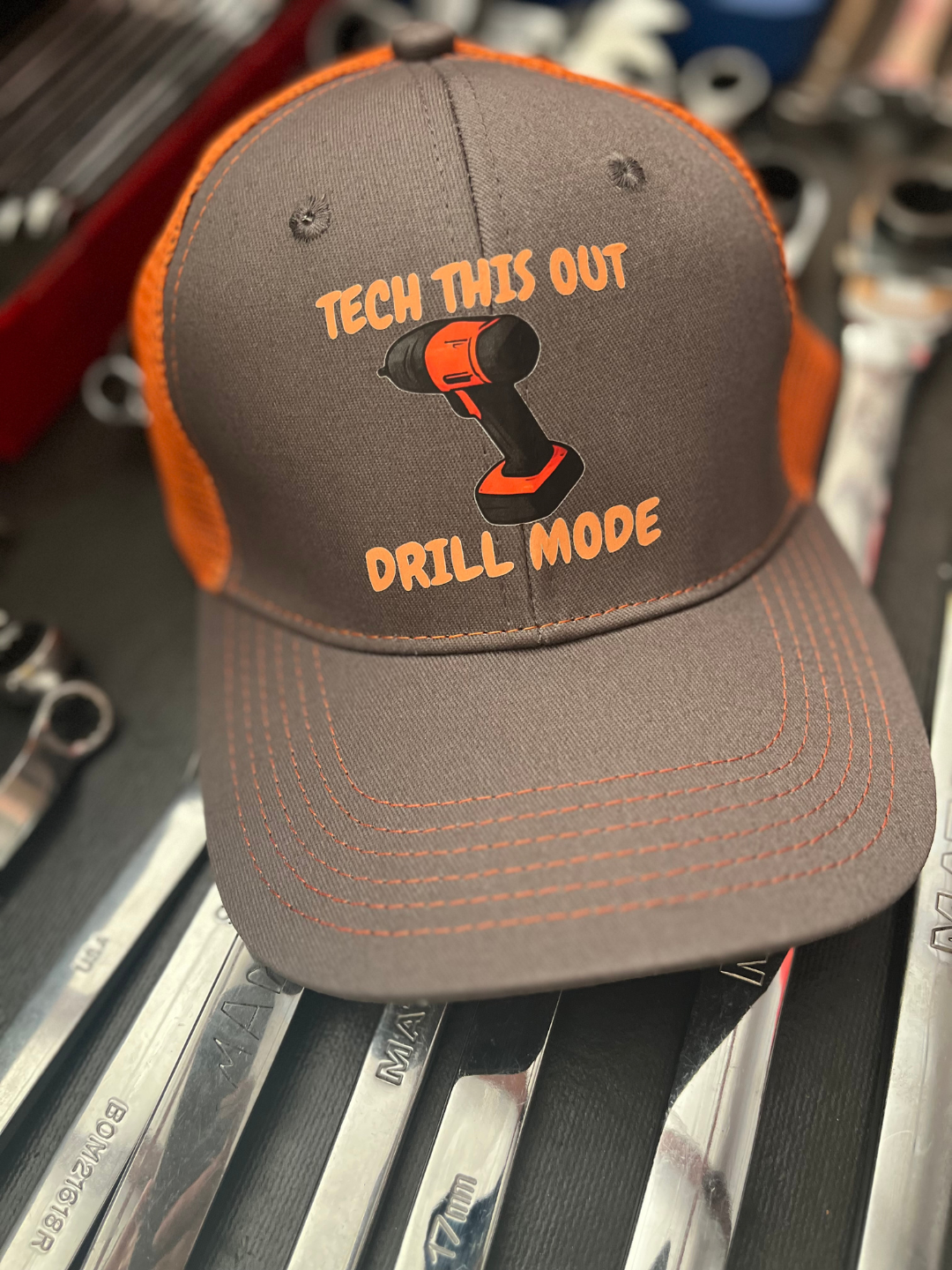Tech This Out – Drill Mode Trucker Hat